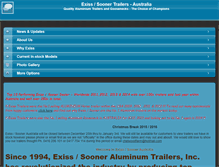 Tablet Screenshot of exissaustralia.com